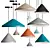 Vibia North LED Hanging Lamp: Elegant, Versatile Lighting 3D model small image 1