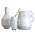Crate & Barrel Lyman, Fremont & Caldwell Vases: Beautiful 3D Models 3D model small image 1