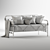 Alaina Convertible Sofa: Stylish and Functional 3D model small image 8