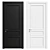 Elegant Interior Door: DOOR 109 3D model small image 1