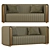 Rivers Sofas: Stylish and Spacious 3D model small image 2