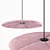 Sleek Lily Sound Lamp 3D model small image 2
