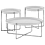 Gaultier Round Coffee Tables - Sleek and Stylish 3D model small image 2