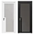 Sleek Interior Door 3D model small image 1