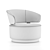 Elegant Carrie Arm Chair: Artefacto 3D model small image 3