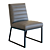 C&B Channel Dining Chair: Sleek Design, Premium Quality 3D model small image 8