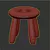 IKEA Kids Table and Chairs Set2 3D model small image 5