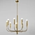 Elegant Bronze Chandelier: Dantone Home Marcus 3D model small image 2