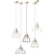 Sleek Grid4 Pendant Lighting 3D model small image 2