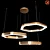 TULIA II Modern Chandelier: Sleek and sophisticated 3D model small image 1