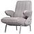 Modern Armchair: Stylish Comfort for Any Space 3D model small image 6