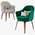 Elegant Saarinen Chair: Classic Design and Superior Comfort 3D model small image 2