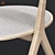 Sleek Circus Wood Chair 3D model small image 2