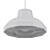Elegant Black Pendant Light 3D model small image 2