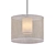 Elegant Moare Pendant Light 3D model small image 1