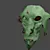 Goblin's Head for Games & Animation 3D model small image 1