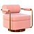 Elegant Anderson Armchair: Stylish Comfort 3D model small image 1