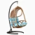 Suspended Swing Chair - Modern Design 3D model small image 32