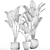 Exotic Plant Collection: Banana Palm, Ravenala & Strelitzia 3D model small image 6