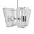 Elegant Alpine Chandelier 3D model small image 2