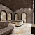 Luxury Hamam Spa Set 3D model small image 2