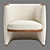 Giorgetti Opus Designer Armchair 3D model small image 2