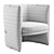 Giorgetti Opus Designer Armchair 3D model small image 3