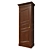 Solid Wood Wardrobe | Classic Design 3D model small image 2