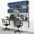 Efficient Office Organization Set 3D model small image 2