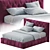 Elegant Felis Hamilton Bed 3D model small image 1