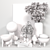 Elegant 11-Piece Decor Set 3D model small image 5