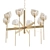 Elegant Salem 6-Light Chandelier 3D model small image 1