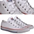 Fashionable Converse Street Shoes 3D model small image 1