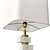 Elegant Amber Table Lamp 3D model small image 2