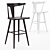 Elegant Ruthie Bar Stool 3D model small image 2