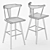 Elegant Ruthie Bar Stool 3D model small image 5