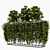 Elegant Outdoor Plant Box 3D model small image 1