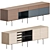 Elegant Aura Sideboard: Modern Design 3D model small image 4