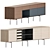 Elegant Aura Sideboard: Modern Design 3D model small image 7