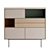 Elegant Aura Sideboard: Stylish Storage Solution 3D model small image 5