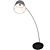 Skottorp Arc Floor Lamp - Gray 3D model small image 3