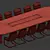 Modern Office Furniture Set 3D model small image 5