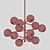 Vintage-inspired Cona S Chandelier 3D model small image 2