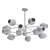 Nordic Elegance: Cardon Chandelier 3D model small image 2