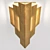 Deco Sconce - Elegant Wall Lighting 3D model small image 3