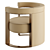 FENDI Roger Leather Armchair - Timeless Elegance 3D model small image 2