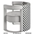 FENDI Roger Leather Armchair - Timeless Elegance 3D model small image 4