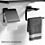 Versatile Bathroom Essentials Set 3D model small image 5