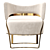 Gotham Luxury Armchair 3D model small image 2