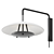Stellar Works HARO Wall Lamp - Stylish Illumination 3D model small image 2